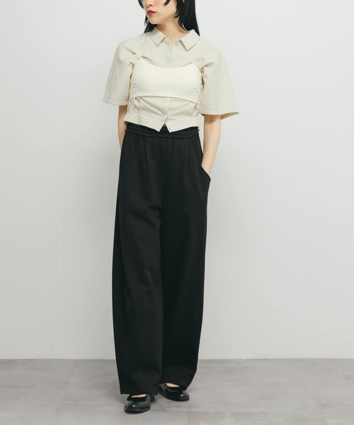 KBF（ケイビーエフ）の「シャーリングブラトップ（ブラジャー・レディース・アイボリー/ブラック・ONE）」の10枚目の写真