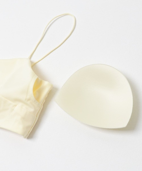 KBF（ケイビーエフ）の「シャーリングブラトップ（ブラジャー・レディース・アイボリー/ブラック・ONE）」の14枚目の写真