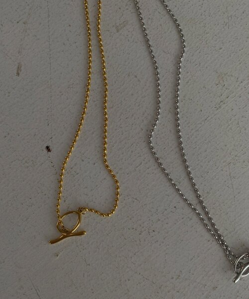 DouDou（ドゥドゥ）の「【インフルエンサー SAKURA企画】アレルギー対応 マンテルチェーンネックレス（ネックレス・レディース・シルバー/ゴールド・FREE）」の4枚目の写真