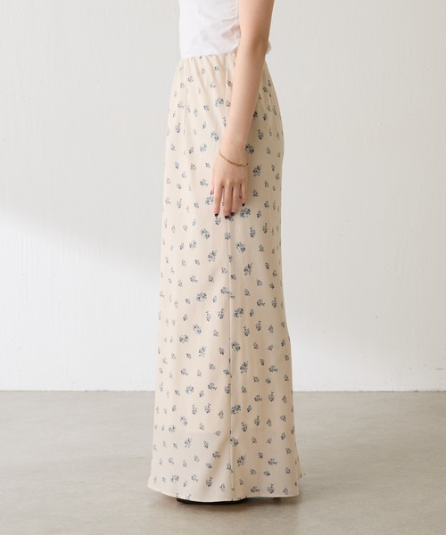 COLLAGE GALLARDAGALANTE（コラージュガリャルダガランテ）の「小花柄マーメイドスカート（スカート・レディース・ブラウン/アイボリー・FREE）」の12枚目の写真