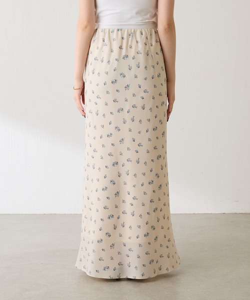 COLLAGE GALLARDAGALANTE（コラージュガリャルダガランテ）の「小花柄マーメイドスカート（スカート・レディース・ブラウン/アイボリー・FREE）」の13枚目の写真