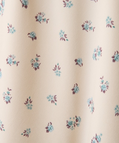 COLLAGE GALLARDAGALANTE（コラージュガリャルダガランテ）の「小花柄マーメイドスカート（スカート・レディース・ブラウン/アイボリー・FREE）」の16枚目の写真