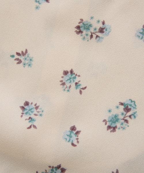 COLLAGE GALLARDAGALANTE（コラージュガリャルダガランテ）の「小花柄マーメイドスカート（スカート・レディース・ブラウン/アイボリー・FREE）」の9枚目の写真