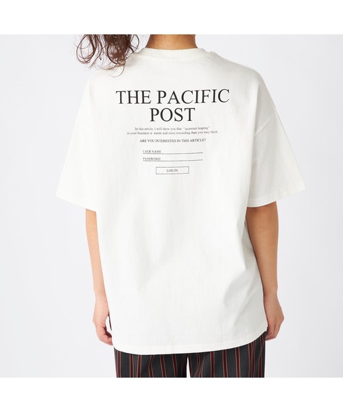 セール】【OP/オーピー】レディースバックプリント半袖Tシャツ