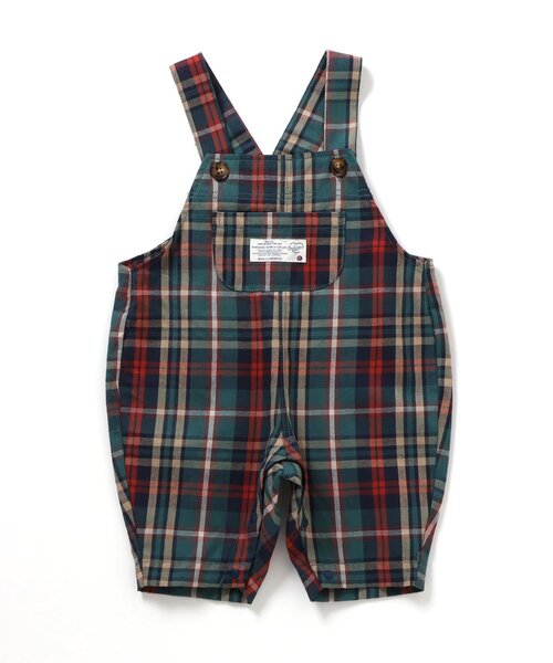 BREEZE（ブリーズ）の「【リンク】ベビーシェフサロペット（その他ベビーウェア・キッズ・キナリ/チェック/ブラウン・80/70）」の16枚目の写真
