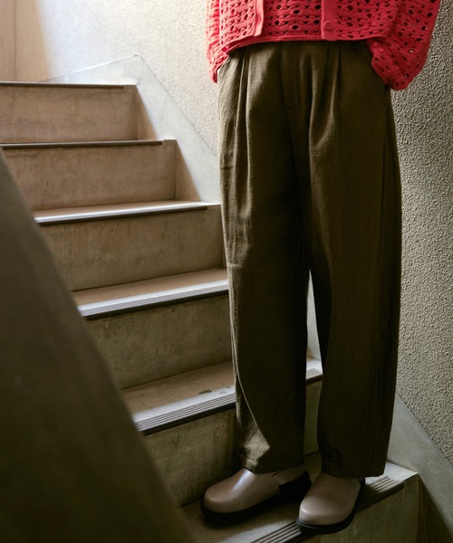RNA-N(アールエヌエーエヌ)の「R4372 プリペラタックコクーンパンツ(その他パンツ・レディース・ダークブラウン/オリーブ/スミクロ・FREE)」の19枚目の写真