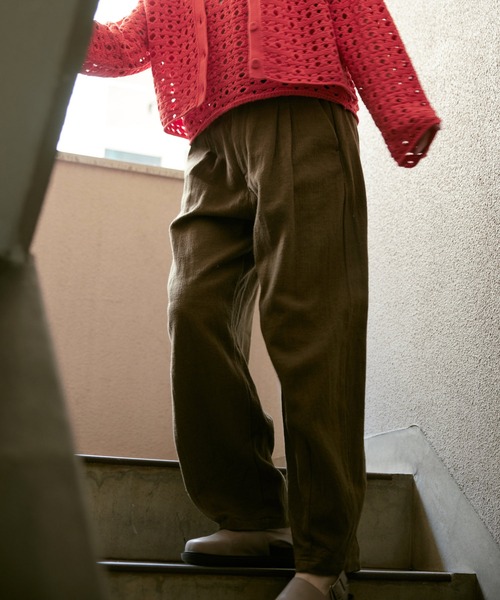 RNA-N(アールエヌエーエヌ)の「R4372 プリペラタックコクーンパンツ(その他パンツ・レディース・ダークブラウン/オリーブ/スミクロ・FREE)」の20枚目の写真