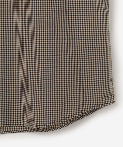 DANTON(ダントン)の「DANTON | プランサーボタン シャツワンピース PLAID WOMEN(シャツワンピース・レディース・ブルー系その他5/ベージュ系その他・36)」の11枚目の写真