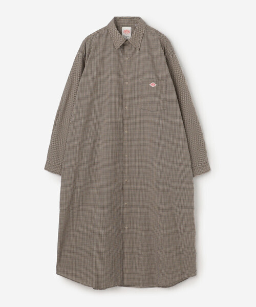 【新品】DANTON ダントン シャツワンピース　ブラック　カーキ 楽天市場】◇[JD-3655CPL]DANTON(ダントン) レギュラーカラー