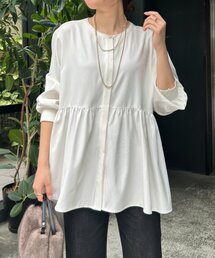 Jena espace merveilleux | 《さわゆい企画》【WEB限】ペプラムブラウス(シャツ/ブラウス)