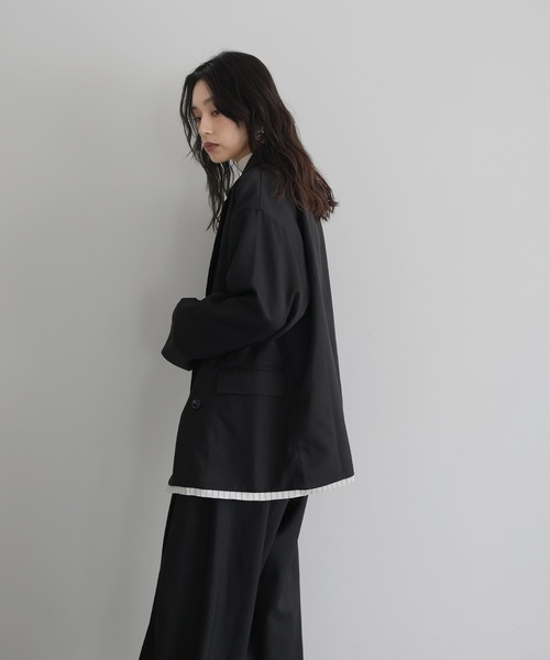 セール】レイヤードテーラードジャケット（テーラードジャケット