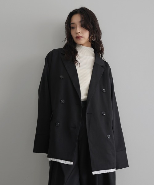 dium.レイヤードジャケット美品 COMME des GARCONS HOMME PLUS(コムデギャルソンオムプリュス) 24AW