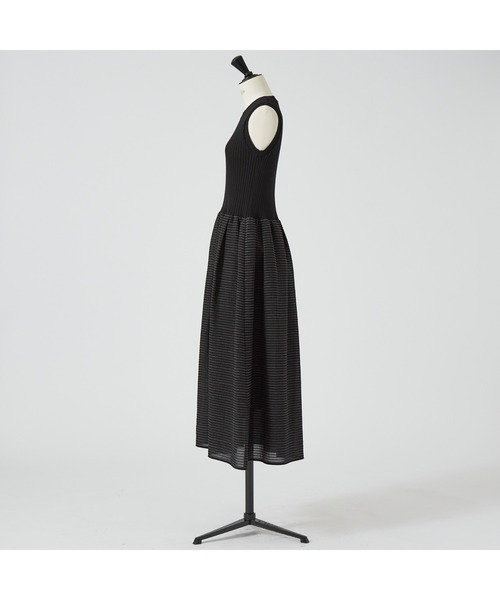 デザインワークス★シアーコンビワンピース セール】シアーコンビワンピース（ワンピース）｜DESIGNWORKS