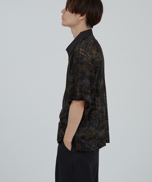 improves（インプローブス）の「総柄スキッパー ポロシャツ（ポロシャツ・メンズ・ブルー/ブラック・LARGE/MEDIUM）」の11枚目の写真