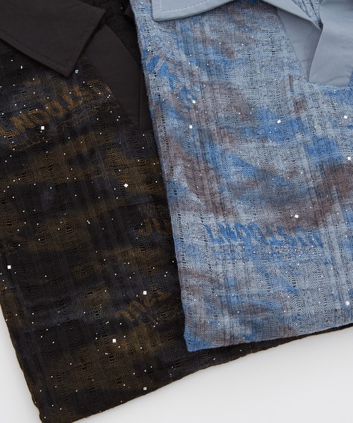 improves（インプローブス）の「総柄スキッパー ポロシャツ（ポロシャツ・メンズ・ブルー/ブラック・LARGE/MEDIUM）」の13枚目の写真