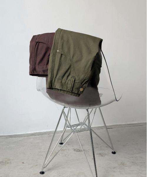 ad thie(アドティエ)の「ベルト付き カーゴハーフパンツ(カーゴパンツ・レディース・カーキ/ダークブラウン・FREE)」の14枚目の写真