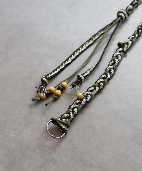 ad thie(アドティエ)の「ベルト付き カーゴハーフパンツ(カーゴパンツ・レディース・カーキ/ダークブラウン・FREE)」の5枚目の写真