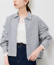 ネイビーとホワイトのクロップドトップス KOEISTORE タンクトップ レディース 秋 冬 秋冬 白 黒