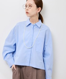 ROPE' PICNIC | ベーシッククロップドシャツ/イージーケア(シャツ/ブラウス)