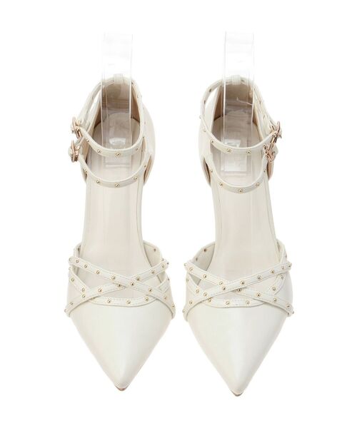 RESEXXY（リゼクシー）の「スタッズポイントパンプス（パンプス・レディース・ブラック/アイボリー・SMALL/MEDIUM/LARGE）」の19枚目の写真