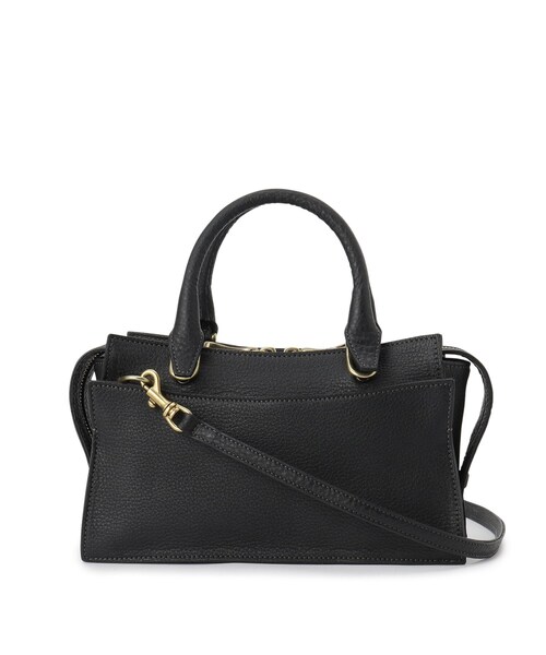 TOFF&LOADSTONE（トフアンドロードストーン）の「Buddy handbag（バディ ハンドバッグ）（ハンドバッグ・レディース・ホワイト系/ブラック・00）」の2枚目の写真
