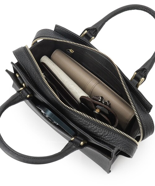 TOFF&LOADSTONE（トフアンドロードストーン）の「Buddy handbag（バディ ハンドバッグ）（ハンドバッグ・レディース・ホワイト系/ブラック・00）」の18枚目の写真