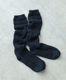 bulle de savon | 《early spring》透かし編みハイソックス(ソックス/靴下)