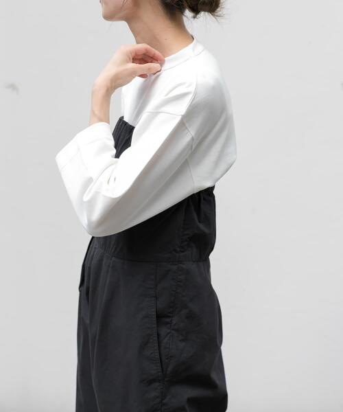 FORK&SPOON(フォークアンドスプーン)の「FORK&SPOON ボトルネック8分袖Tシャツ(Tシャツ/カットソー・レディース・オフホワイト/チャコールグレー/ベージュ系その他・1)」の5枚目の写真