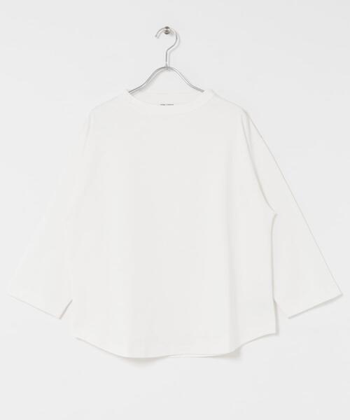 FORK&SPOON(フォークアンドスプーン)の「FORK&SPOON ボトルネック8分袖Tシャツ(Tシャツ/カットソー・レディース・オフホワイト/チャコールグレー/ベージュ系その他・1)」の9枚目の写真