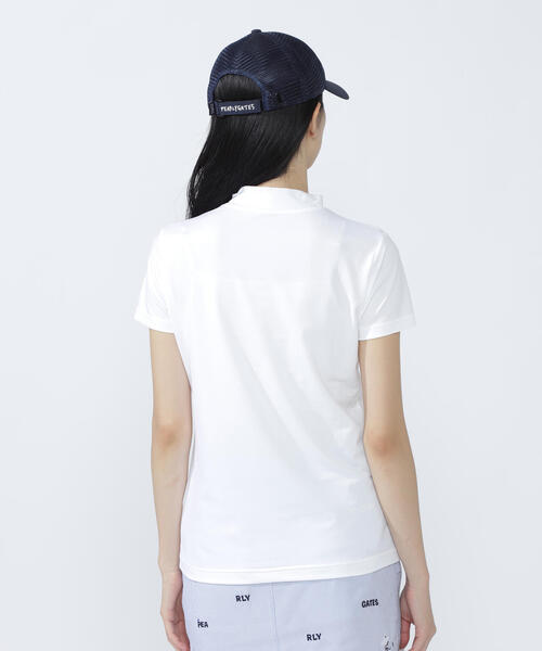 PEARLY GATES(パーリーゲイツ)の「【PEARLY GATES】フルダルポリエステルベアワッフルカットソー(Tシャツ/カットソー・レディース・ネイビー/グリーン系その他4・MEDIUM)」の6枚目の写真