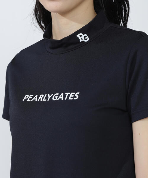 PEARLY GATES - 新品 PEARLY GATES ベアワッフルブラックウォッチ柄 モックネック 最終値下げPEARLY GATES ベアワッフルブラックウォッチ柄 モック