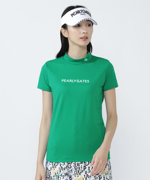 PEARLY GATES(パーリーゲイツ)の「【PEARLY GATES】フルダルポリエステルベアワッフルカットソー(Tシャツ/カットソー・レディース・ネイビー/グリーン系その他4・MEDIUM)」の21枚目の写真