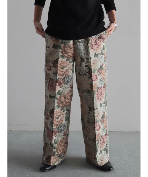 【専用】25015258 オーダー専用♫ 予約】ビッグフラワーJQ イージーパンツ | NOMBRE IMPAIR