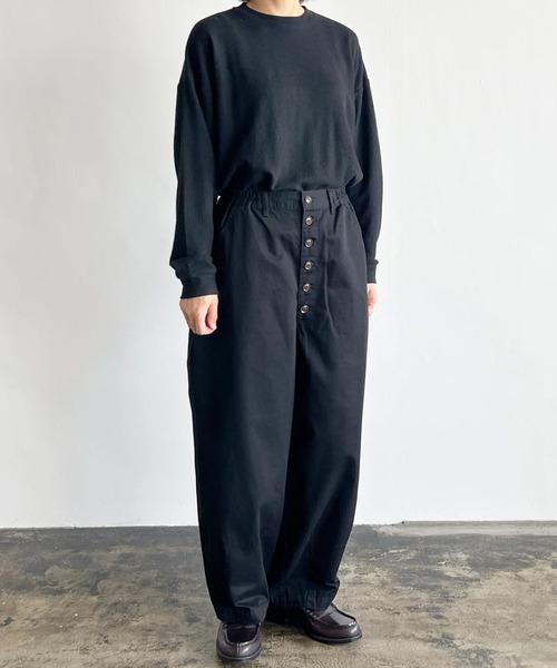 HARVESTY / ハーベスティー HIGH WAIST CIRCUS PANTS COLOR CHINO