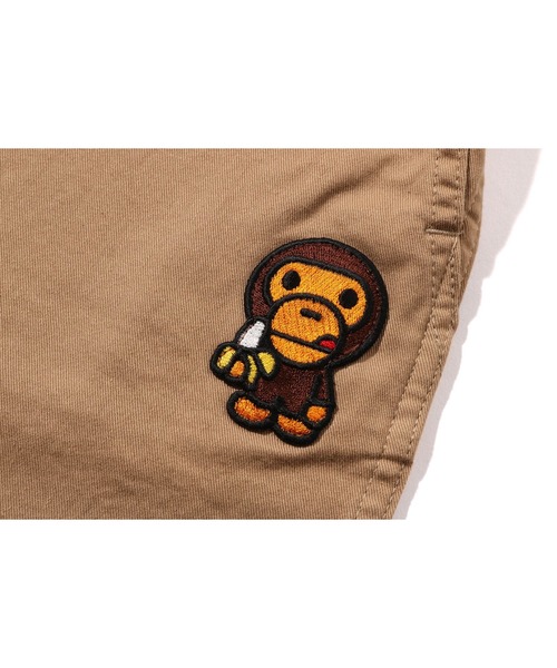 A BATHING APE（アベイシングエイプ）の「BANANA MILO BALLOON PANTS（その他パンツ・キッズ・ベージュ/ネイビー・150/160）」の5枚目の写真