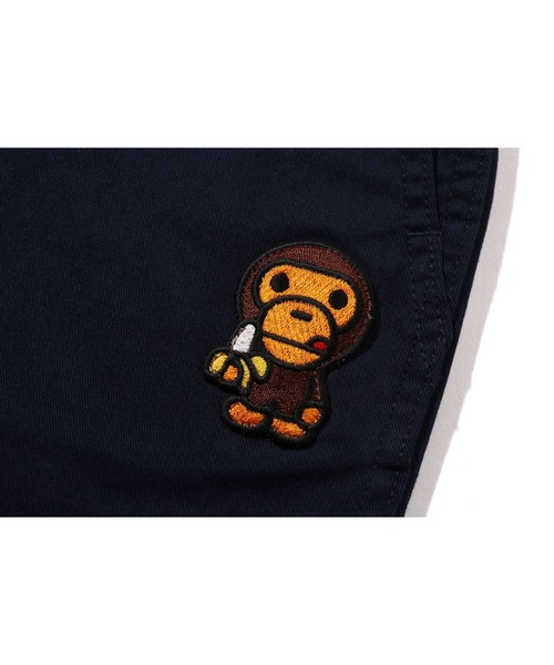 A BATHING APE（アベイシングエイプ）の「BANANA MILO BALLOON PANTS（その他パンツ・キッズ・ベージュ/ネイビー・150/160）」の6枚目の写真