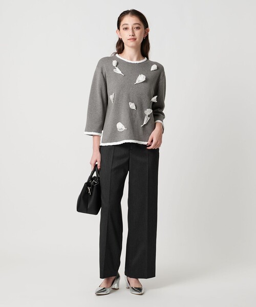 BROCHE フラワーモチーフ ニット（ニット/セーター）｜UNITED ARROWS