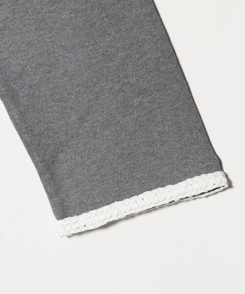 UNITED ARROWS（ユナイテッドアローズ）の「BROCHE  フラワーモチーフ ニット（ニット/セーター・レディース・ブラック/オフホワイト/グレー系・FREE）」の18枚目の写真