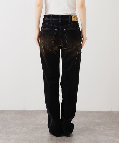 Geek Office / ギークオフィス】OPEN YY Woven VELVET DENIM TRUCKER