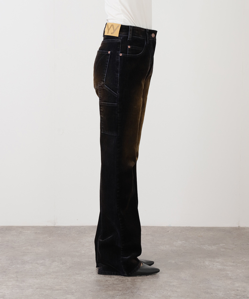 Geek Office / ギークオフィス】OPEN YY Woven VELVET DENIM TRUCKER