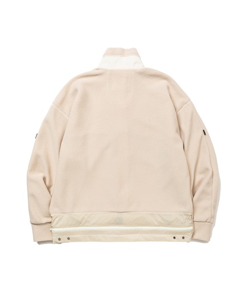 meanswhile(ミーンズワイル)の「Polartec Fleece Overwrap JKT(その他アウター・メンズ・グリーン系/ベージュ系その他/ブラック・2(M)/1(S)/3(L))」の5枚目の写真