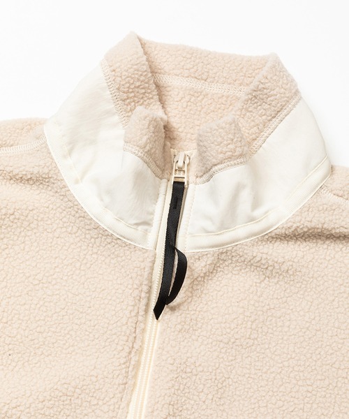 meanswhile(ミーンズワイル)の「Polartec Fleece Overwrap JKT(その他アウター・メンズ・グリーン系/ベージュ系その他/ブラック・2(M)/1(S)/3(L))」の6枚目の写真