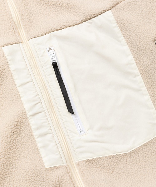 meanswhile(ミーンズワイル)の「Polartec Fleece Overwrap JKT(その他アウター・メンズ・グリーン系/ベージュ系その他/ブラック・2(M)/1(S)/3(L))」の7枚目の写真
