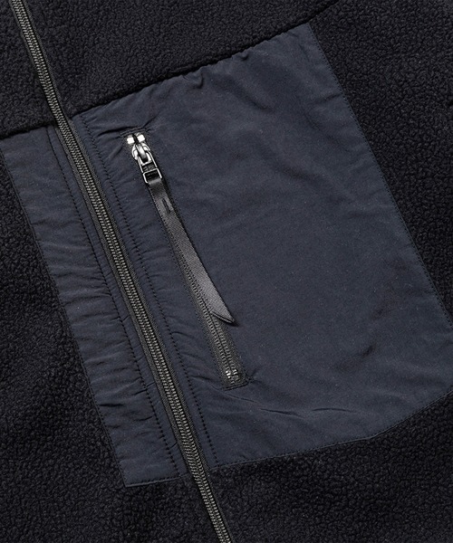 meanswhile(ミーンズワイル)の「Polartec Fleece Overwrap JKT(その他アウター・メンズ・グリーン系/ベージュ系その他/ブラック・2(M)/1(S)/3(L))」の21枚目の写真