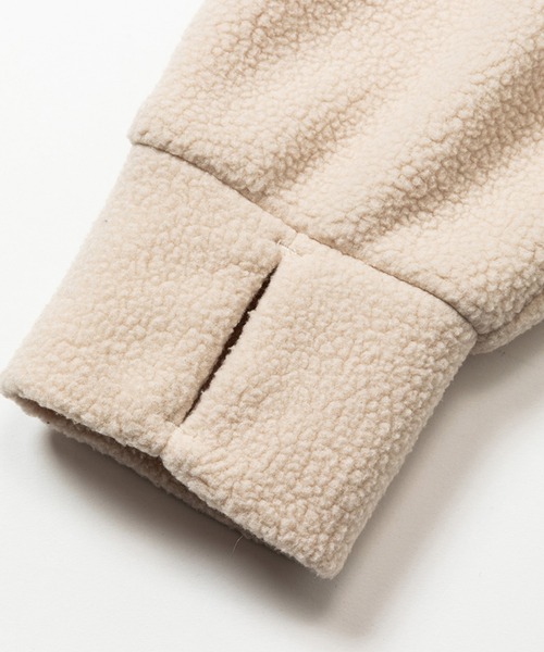 meanswhile(ミーンズワイル)の「Polartec Fleece Overwrap JKT(その他アウター・メンズ・グリーン系/ベージュ系その他/ブラック・2(M)/1(S)/3(L))」の9枚目の写真