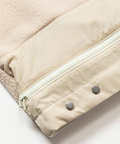 meanswhile(ミーンズワイル)の「Polartec Fleece Overwrap JKT(その他アウター・メンズ・グリーン系/ベージュ系その他/ブラック・2(M)/1(S)/3(L))」の10枚目の写真