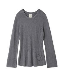 ジェラートピケ 長袖ルームウェア セール】ハートワンポイントロンT（ルームウェア/パジャマ
