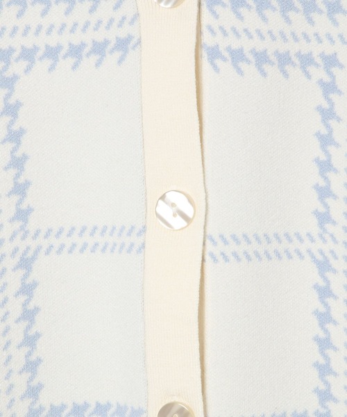 GLOBAL WORK（グローバルワーク）の「メルティニットVカーデ/589256（カーディガン/ボレロ・キッズ・ブラック/サックスブルー/ホワイト系5/ホワイト系8・130cm/140cm/150cm/160cm）」の19枚目の写真