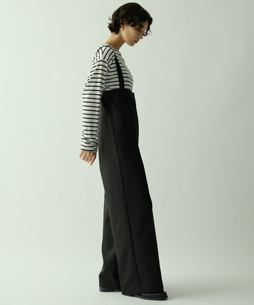 Drawing Numbers（ドローイング ナンバーズ）の「【Drawing Numbers】エレガントハイウエストパンツ（その他パンツ・レディース・ベージュ/ブラック・38/36）」の11枚目の写真