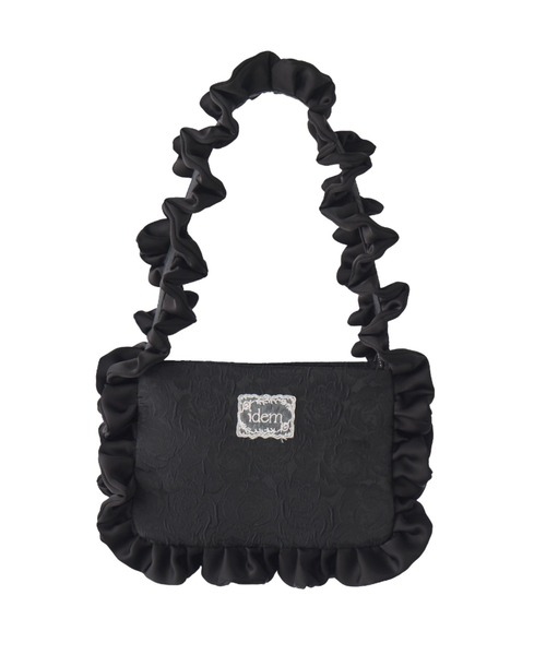 rose frill bag / バラジャガードフリルバッグ（ハンドバッグ）｜idem 